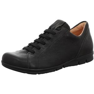 Think! Heren King_3-000659 chroomvrij gelooid duurzame wisselvoetbed slipper, 000 zwart, 40,5 EU