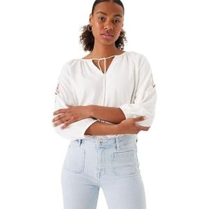 O40035_Dames Shirt Ls, off-white, S