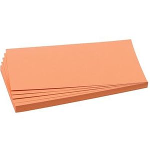 FRANKEN moderne kaarten rechthoekige / UMZ 1020 04 9,5 x 20,5 cm geel Inh.500 500 Stuk oranje