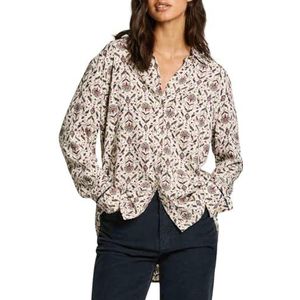 Overhemd - Klassieke Overhemdkraag - Lange Mouwen - Volledig Knoopsluiting