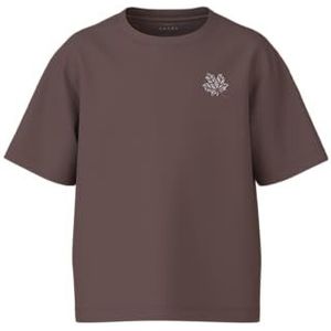 NAME IT Nkfvita Ss Nreg Top, Peppercorn, 134-140