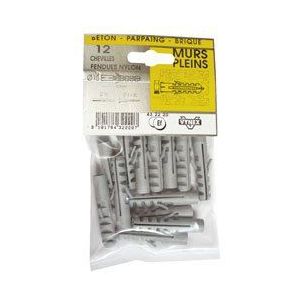 VYNEX 3101784322269 splijtplug nylon 6 x 30 SC x50, grijs, één maat