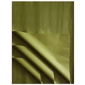 Carte Dozio - Salie groen zijdepapier - 50 vellen per verpakking - F.to cm 76 x 100-21 g/m²