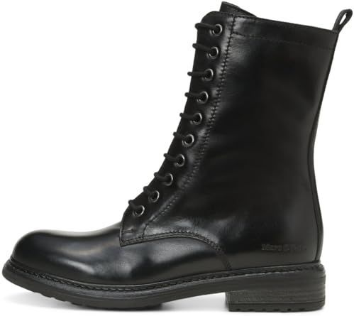 Marc O'Polo - Veterlaarzen - Zwart - Leer