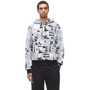 KARL LAGERFELD - JEANS - Sweat à Capuche - Multicolore - AOP