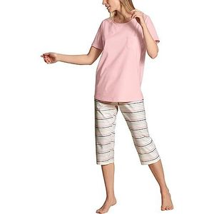 CALIDA Sunset Dreams Pyjamaset voor dames, Chalk pink, 40-46