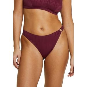 Sans Complexe on Board Badpak, slip met hoge taille voor dames, Rhododendron rood, 40/42 NL