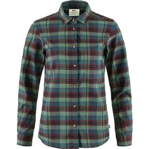 FJALLRAVEN 86988-357-614 Singi Fjäll Shirt W T-Shirt Dames Pinhouder Green Maat XXS, Port-Patina Green, XXS