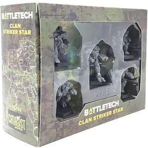 BattleTech | Miniatures | Clan Striker Star| Expansion | Miniature Game | Catalyst Game Labs| Ages 14+