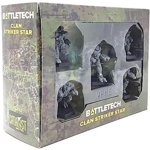 Catalyst Game Labs - BattleTech Clan Striker Star - Miniature Game -English Version