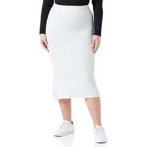 LEOMIA Gebreide damesrok 15620170-LE02, wolwit, XL/XXL, wolwit, XL-XXL