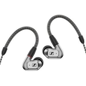 Sennheiser IE 200 hoogwaardige bedrade stereo oordopjes - Bedrade in-ear oordopjes met hoogwaardig, helder hifi-geluid, levensechte spraak en een krachtige bas - zilver