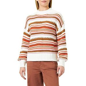 Q/S designed by Dames 2119041 gebreide trui, oranje, XS