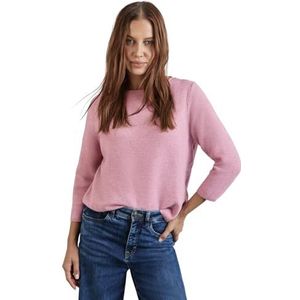 STREET ONE Fijn gebreide trui, Sunrise Pink Mel., 38