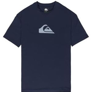 Quiksilver - Kid's Everyday Surf Tee - Sportshirt - Zwart/Blauw - Lycra