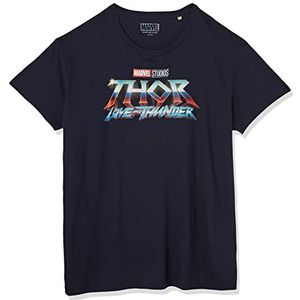 Marvel METLATMTS003 T-shirt, marineblauw, XL, Marine, XL