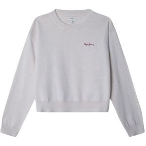 Pepe Jeans Bayla Knitwear, Wit (Mousse White), 4, Wit (Mousse Wit), 4 jaar