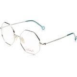 Hally & Son Eyeglass Frame HS904C03 damesbril, zilver, 52/20/140, zilver., 52/20/140