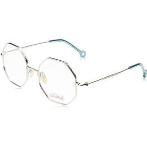 Hally & Son Eyeglass Frame HS904C03 damesbril, zilver, 52/20/140, zilver., 52/20/140