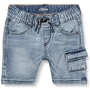 s.Oliver Junior Boy's Jeans Short, Joggstyle, Blue, 104/SLIM, blauw, 104 cm (Slank)