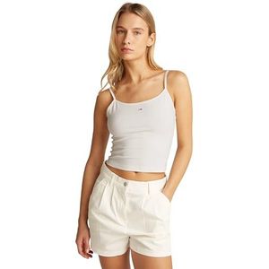 Tommy Jeans - TJW 2PACK ESSENTIAL STRAP TOP - Overige Gebreide Tops - Multi - Ecru/Sweet Blue