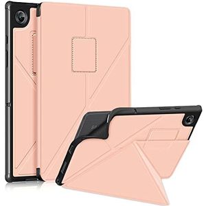 Beschermhoes voor Samsung Galaxy Tab A8, One 8 SM-X200/205, tablet, slaap, autowaakbescherming, beschermhoes voor Galaxy Tab A8 2021 10.5, roze