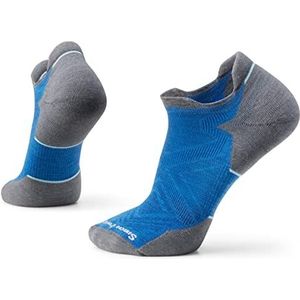 Smartwool Run-sokken met laag enkelpatroon voor heren, Laguna Blauw, Large