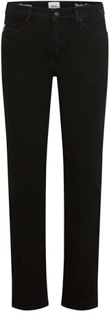 Brax Heren Thermo Denim Five Pocket Jeans, 02 Black Clean, 31W / 30L