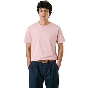 Pepe Jeans - Contrast Connor - T-shirt - Roze - Korte Mouwen