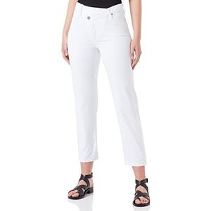 s.Oliver Damesjeans, Karolin Straight Leg, wit, 42