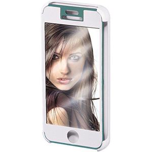 Hama 119106 boekje Mirror iPhone 5/5S wit/zilver