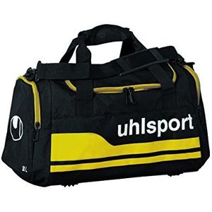 Uhlsport Basic Line sporttas, zwart/maisgeel, M