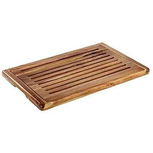APS 00885 Akazia houten snijplank met antislip voeten, 60cm lengte, 40cm breedte, 2cm hoogte
