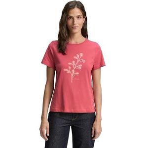 TOM TAILOR T-shirt voor dames, 11016 - Berry Red, XL