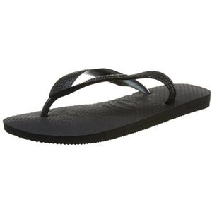 Havaianas Top Color, Flip Flop Unisex Volwassenen, Zwart, 3.5/4 UK