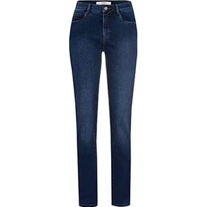BRAX Dames Style Carola Simply Brilliant Denim Slim Fit Jeans, Used Dark Blue, 34W x 30L