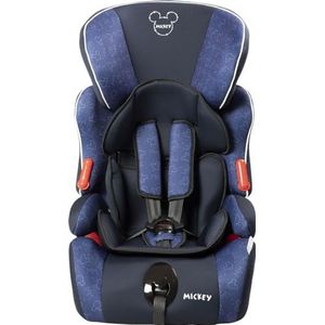 Disney Mickey Muis autostoel groep 1/2/3 (9-36 kg), Mickey Mouse blauw