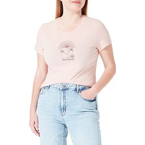 MUSTANG Dames Alexia C Print T-shirt, Rose Smoke 8421, XS