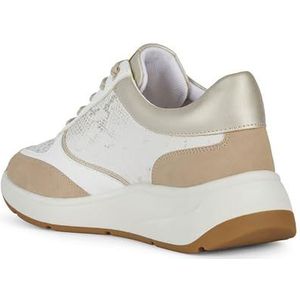 Geox D CRISTAEL D Sneakers voor dames, zand/LT taupe, 40 EU, Sand Lt Taupe, 40 EU