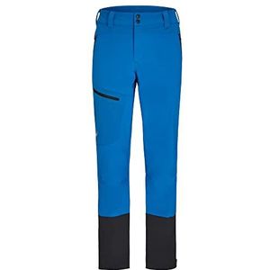 Ziener NARAK Softshell Hybrid Broek | Skitour, winddicht, elastisch, functioneel, Persian Blue, 52