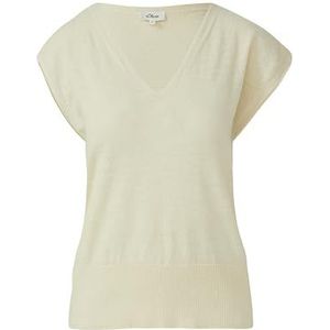 trui met korte mouwen, wit, 40