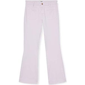 Wrangler Flare Jeans dames, Lavendel Haze P14, 27W / 30L