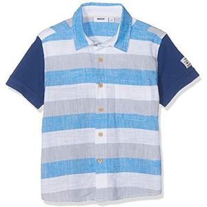 Mexx Jongens overhemd, blauw (Multicolor Striped 318213), 98 cm