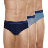 EMINENCE - Set van 3 Slips - Blauw - Katoen