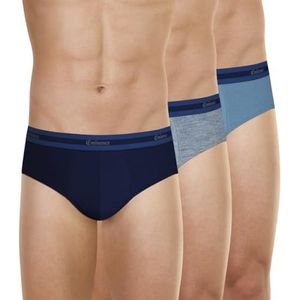 EMINENCE - Set van 3 Slips - Blauw - Katoen