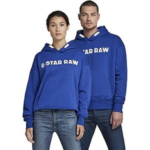 G-STAR RAW Embro Hoodie voor heren, uniseks, blauw (Hudson Blue D21689-a975-1855), S