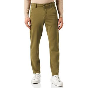 7 For All Mankind Travel Chino Double Knit Pants voor heren, groen, 34