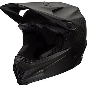 Bell Heren Full-9 Helm, Mat Zwart/Grijs, Large/55-57 cm