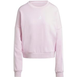 adidas - Essentials 3 Stripes - Sweatshirt - Zwart - French Terry