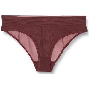 TRIUMPH - Tai Slip - Chocolade - 93% Polyester, 7% Elasthan
